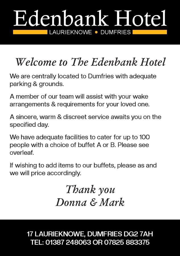Edenbank Hotel Dumfries Ngoại thất bức ảnh